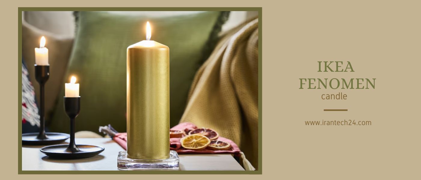 شمع ایکیا مدل IKEA FENOMEN